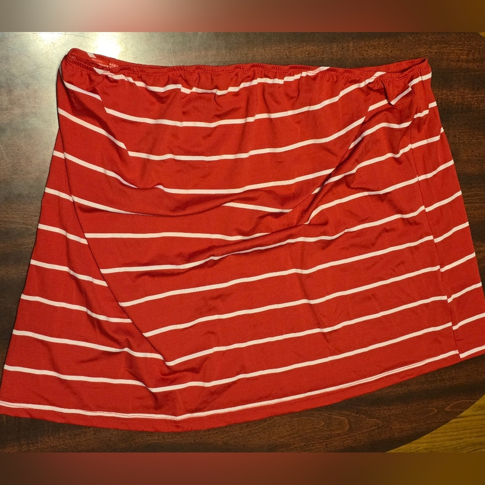 💲Striped Tube Top Sz 2X